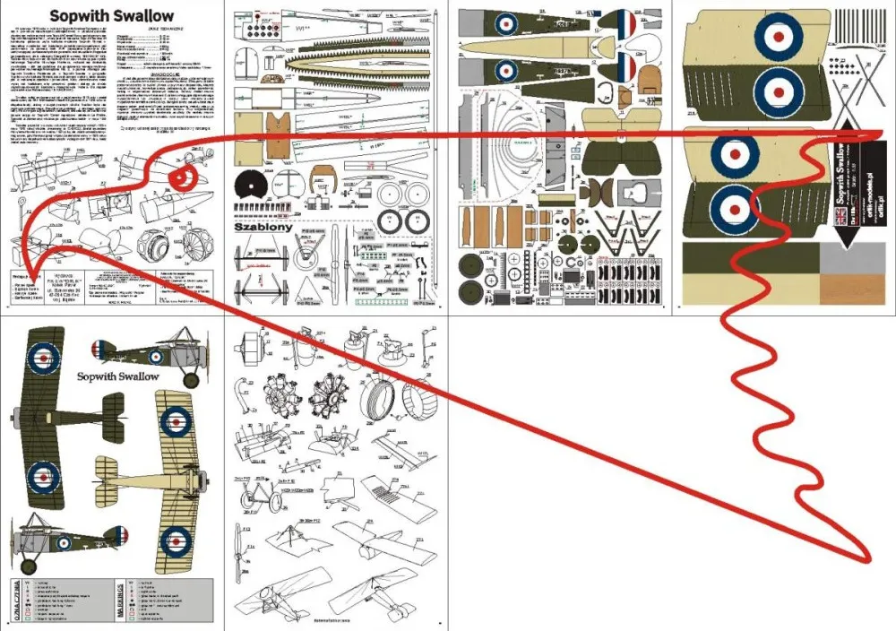 Sopwith Swallow + Laser